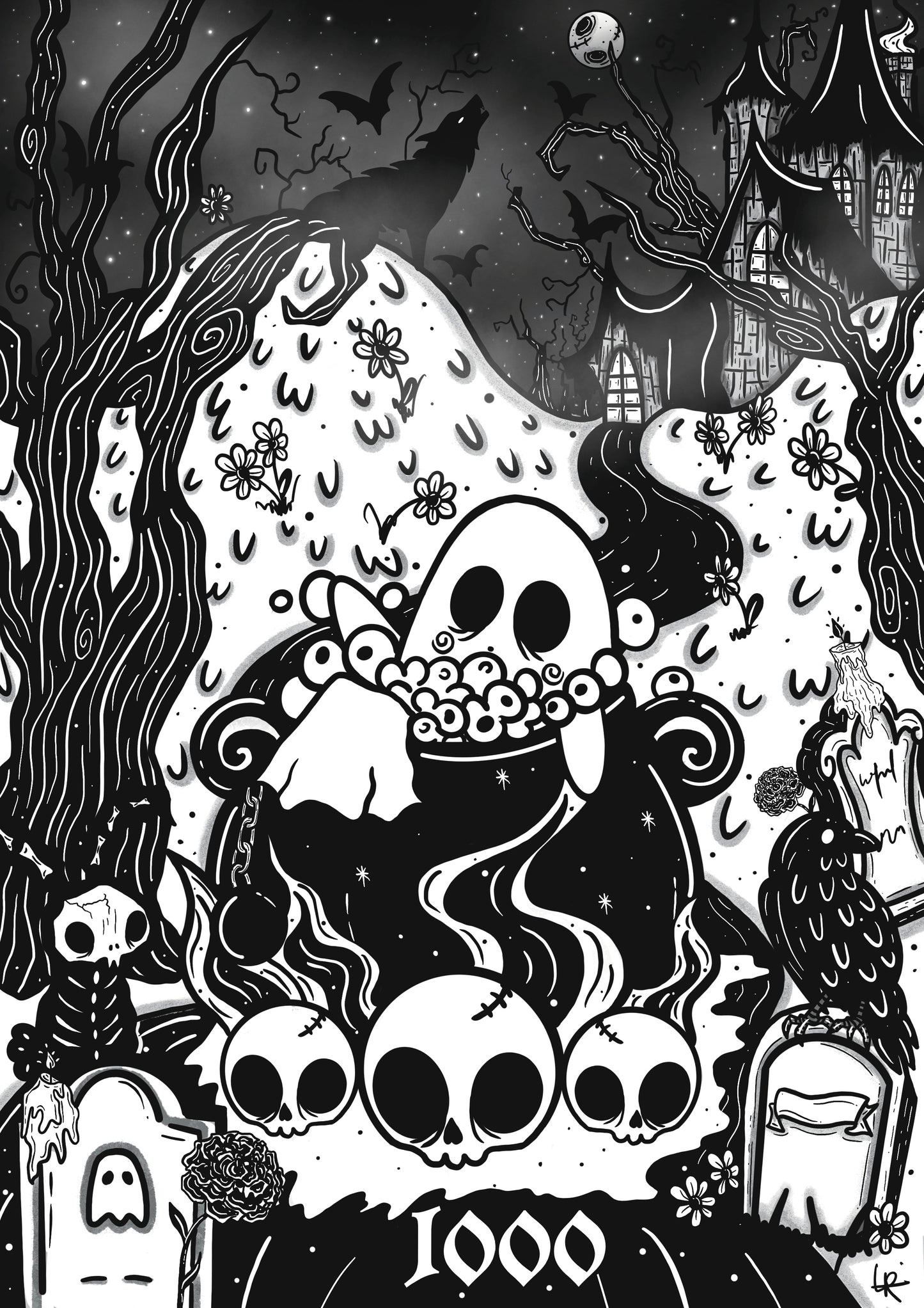 Illustration des « 1000 habitants »