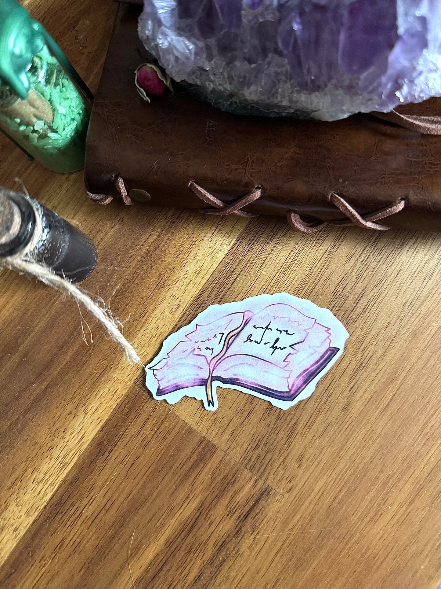 Sticker « Grimoire de sorcière »