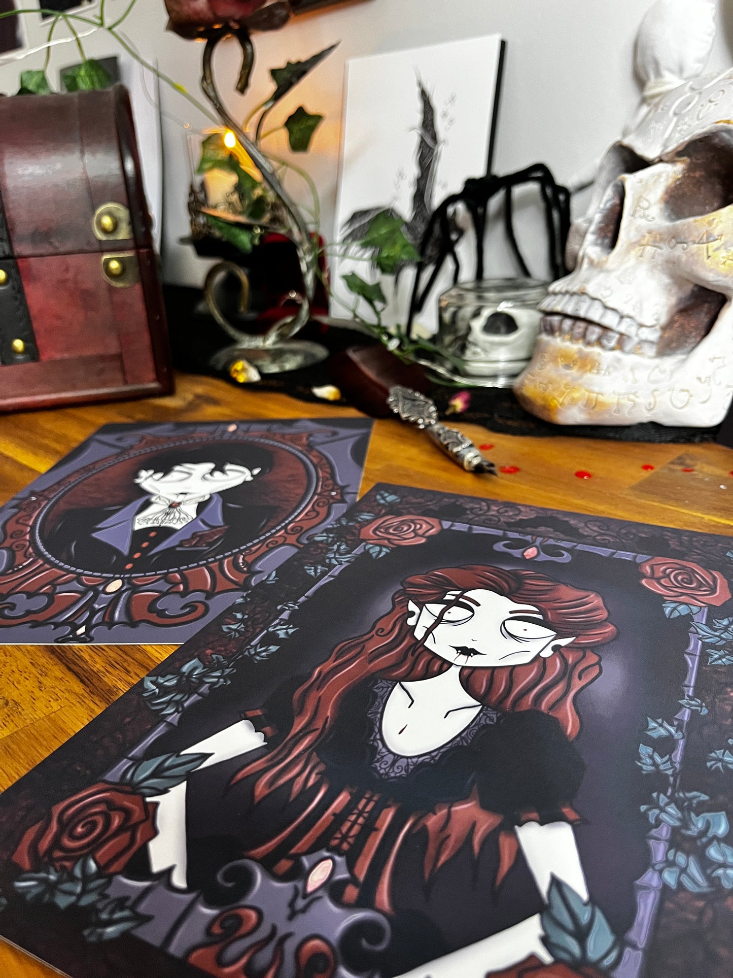 Illustration « Portrait de Melancolia »