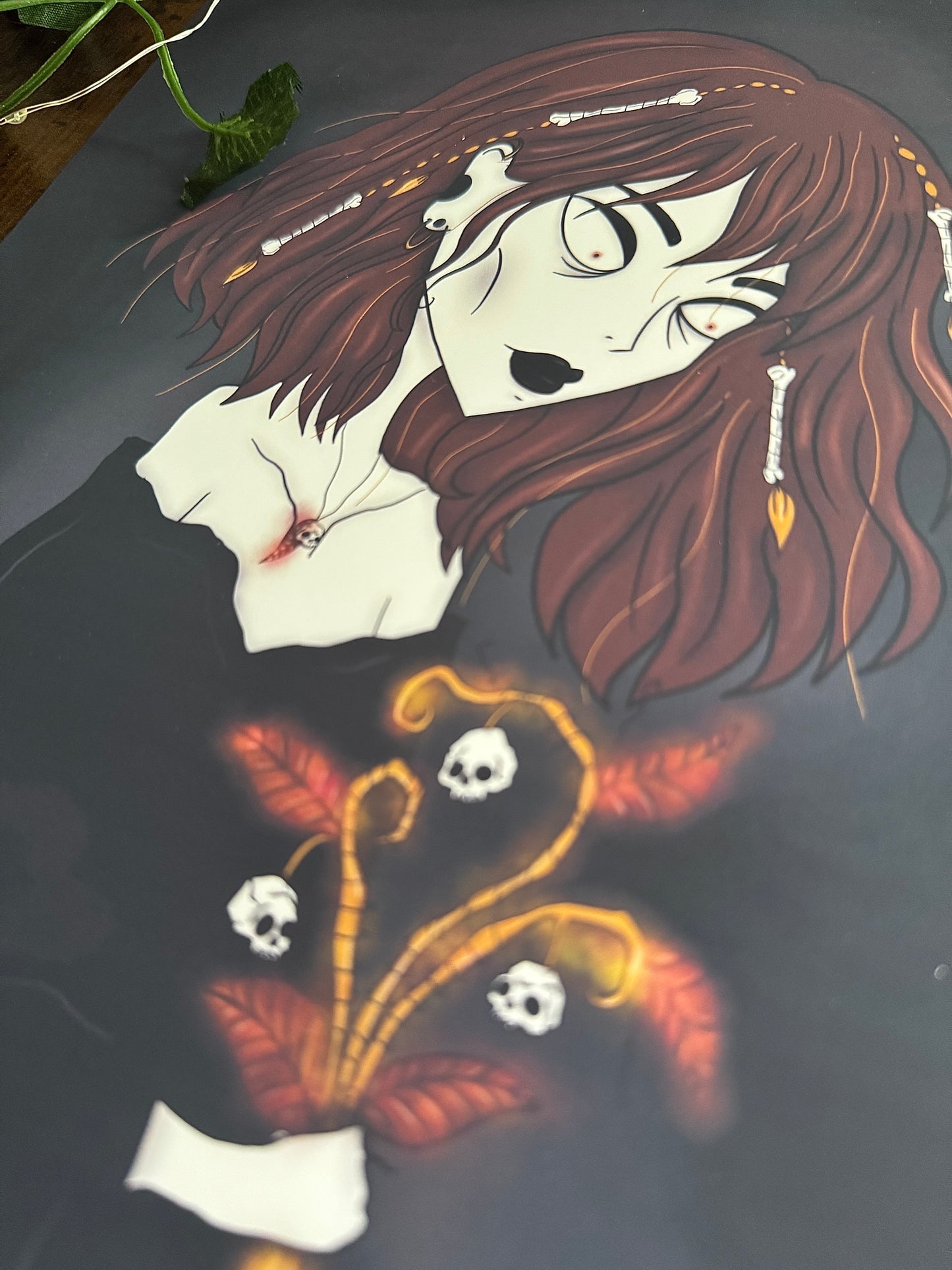 Illustration « Sorcière du printemps »