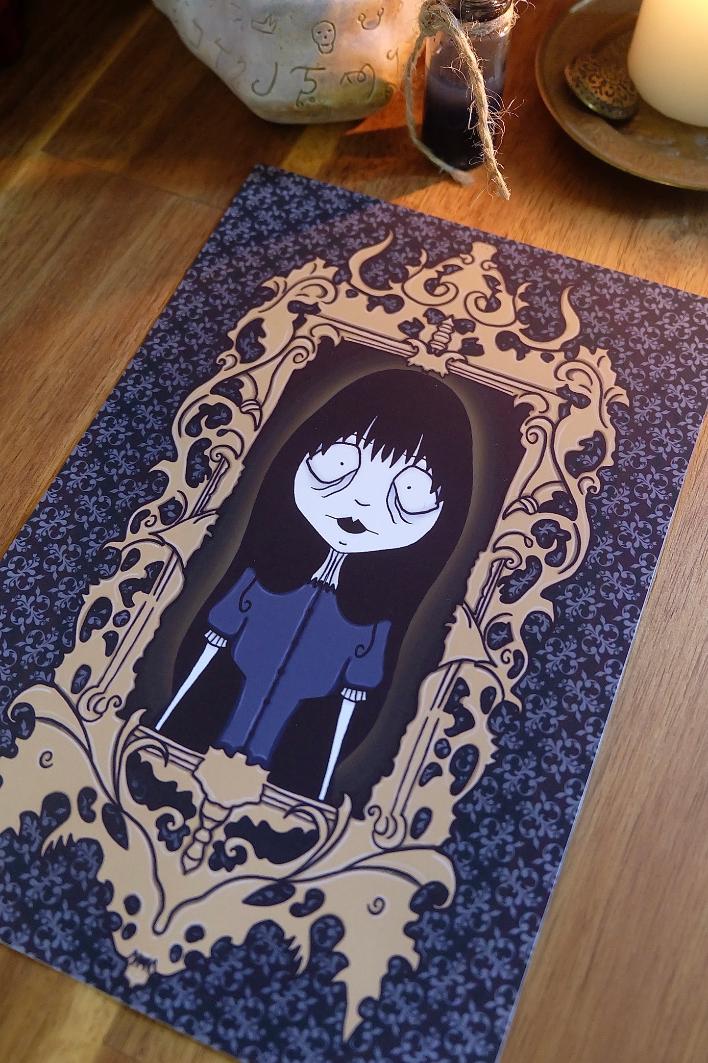 Illustration « Portrait de Mystie »