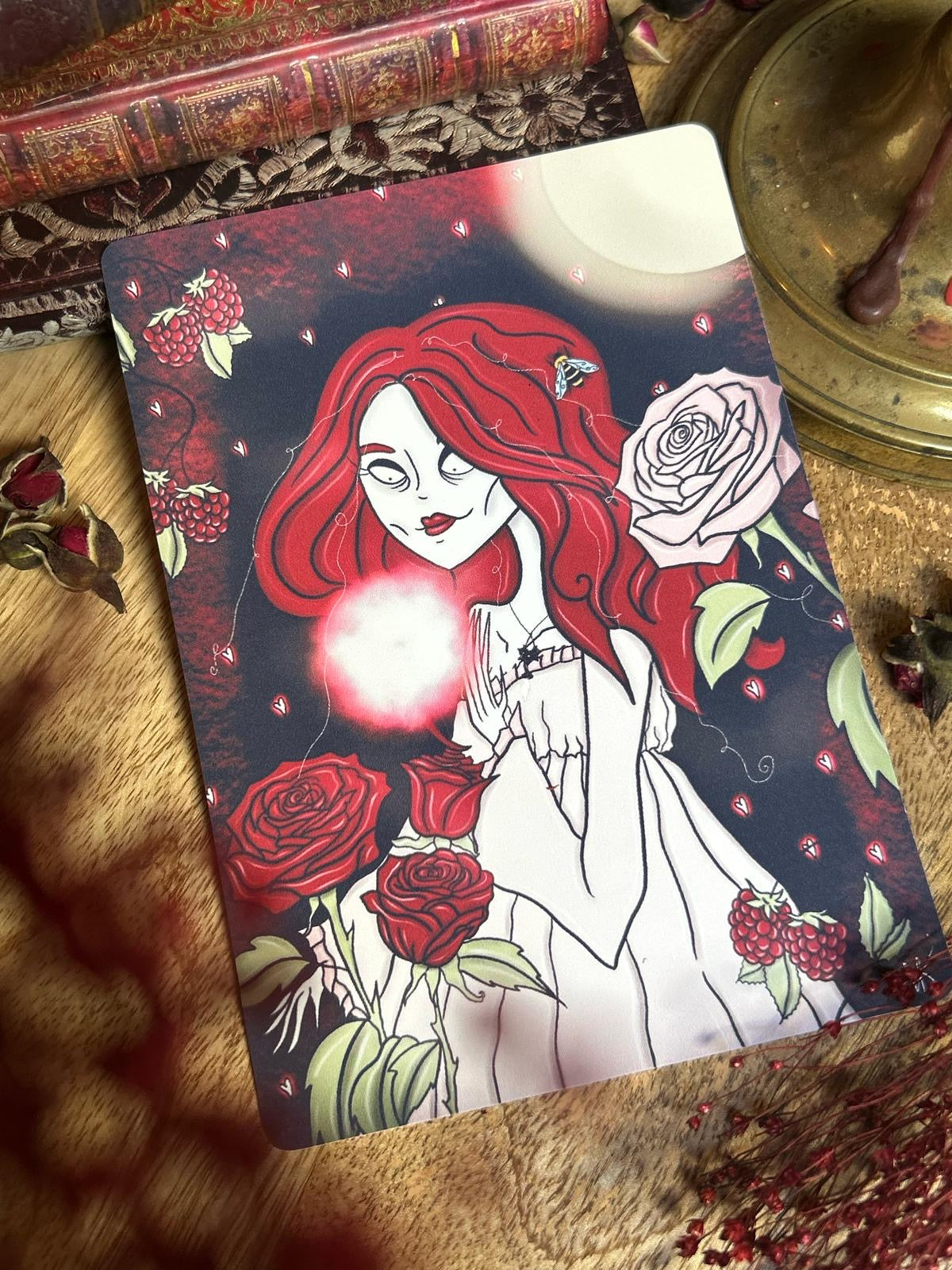 Carte « La Mère » + sticker mantra