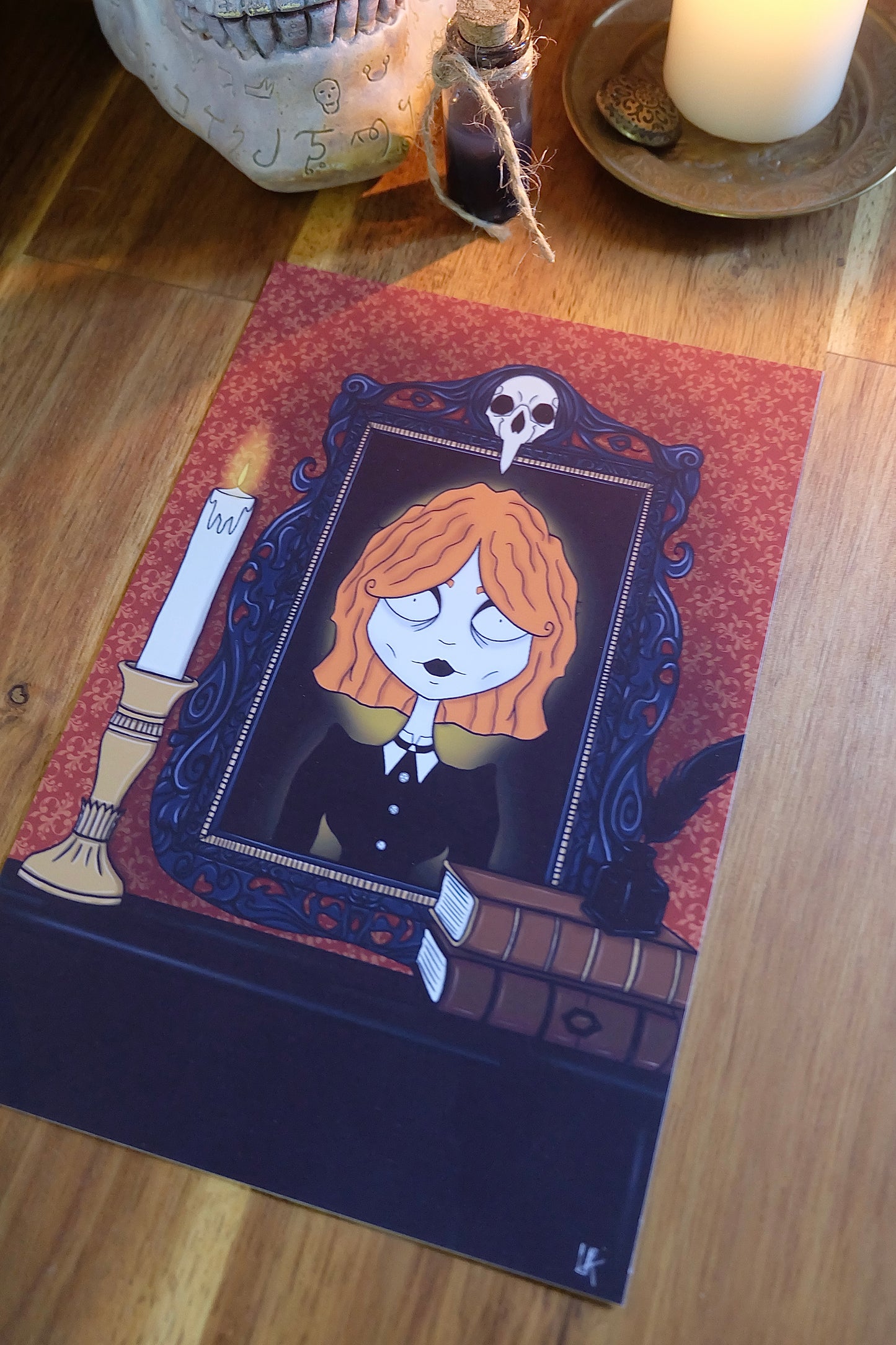 Illustration « Portrait Iselda »