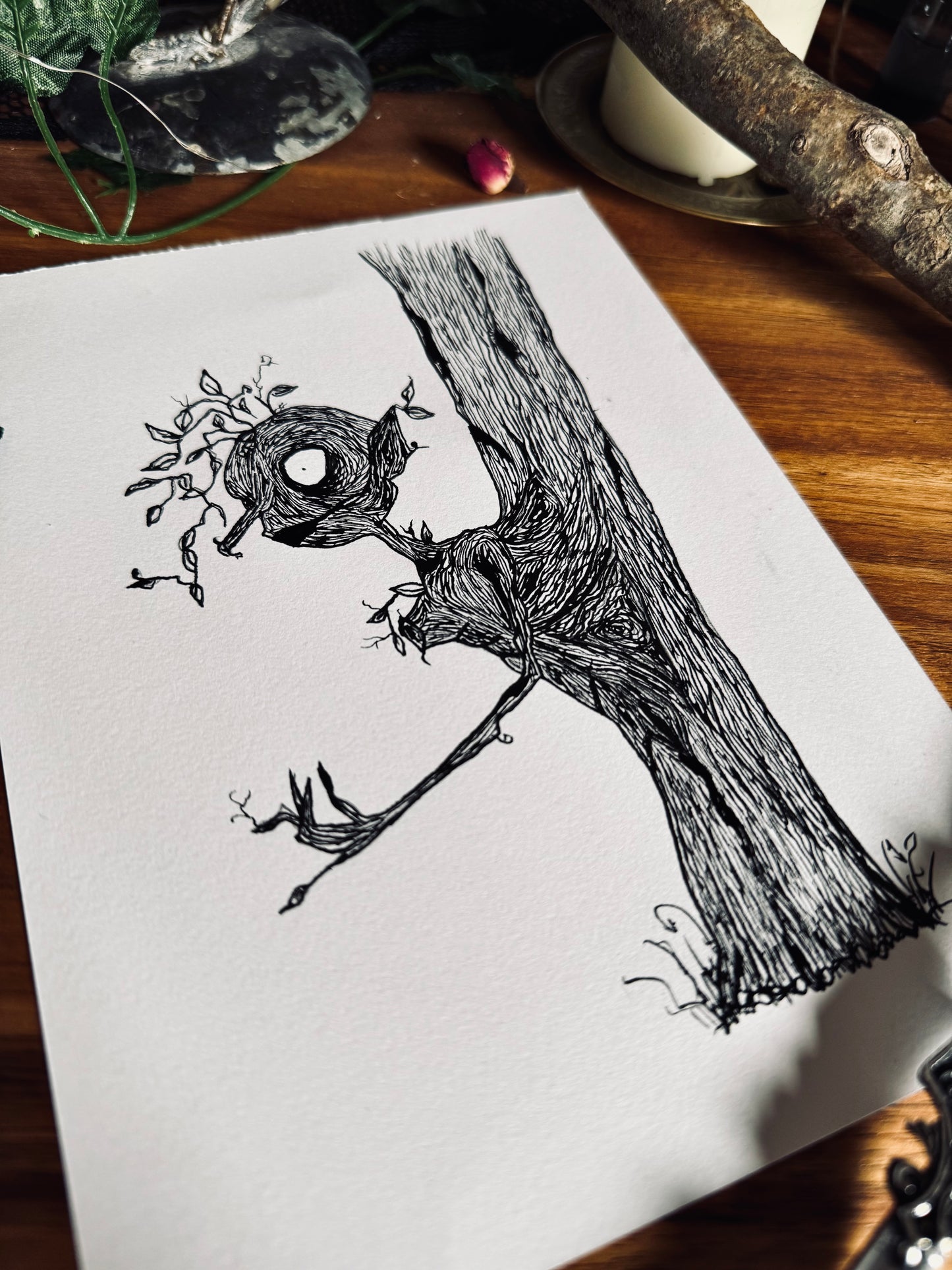 Dessin à la Plume - Arbre