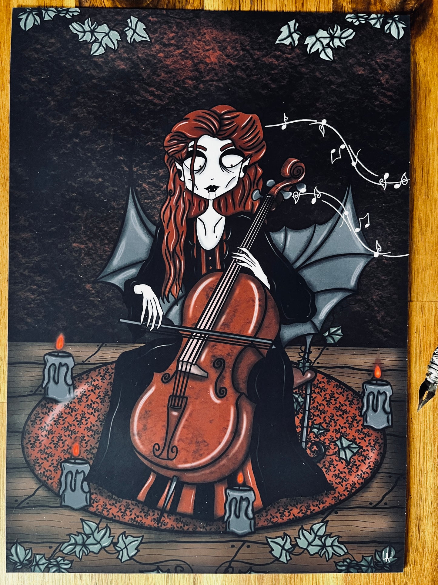 Illustration « Virtuose mélancolie »