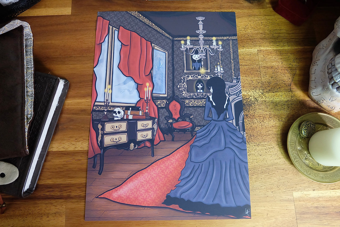 Illustration « Le fantôme de Mystie »