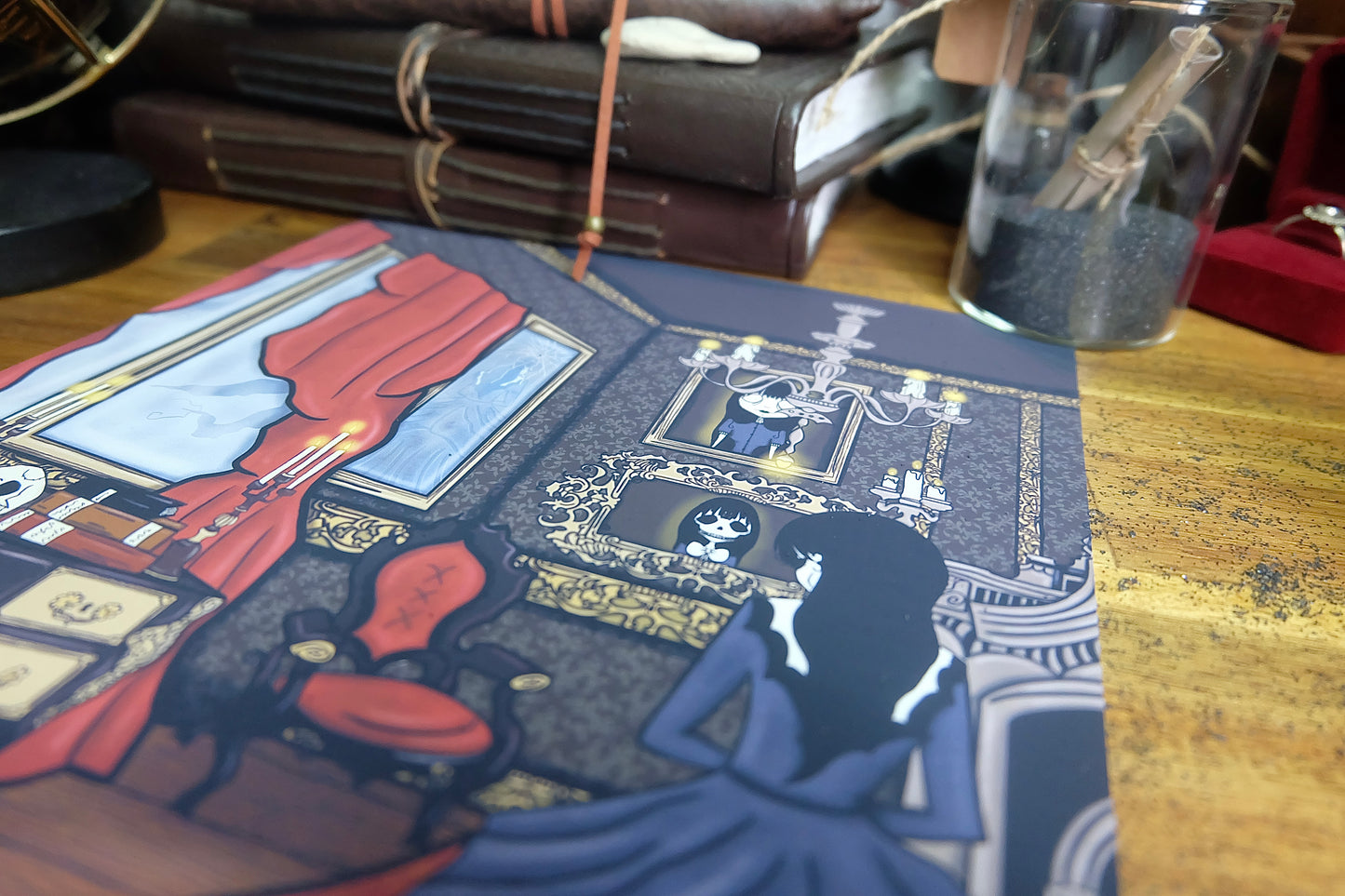 Illustration « Le fantôme de Mystie »