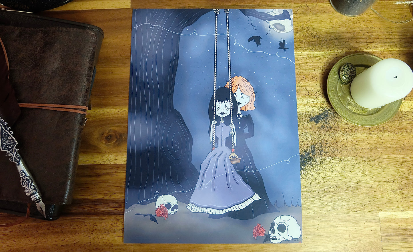 Illustration « La balançoire »