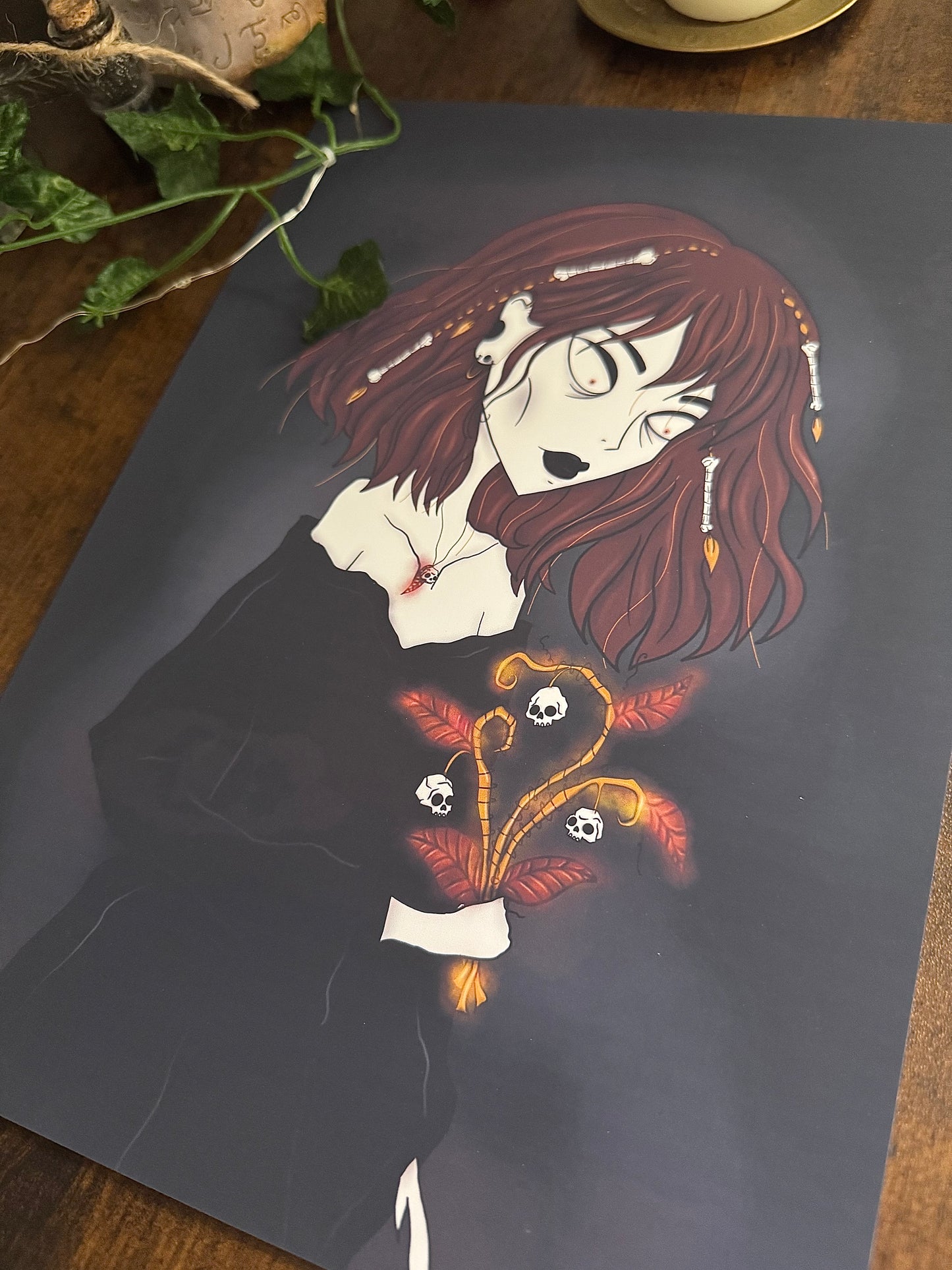 Illustration « Sorcière du printemps »