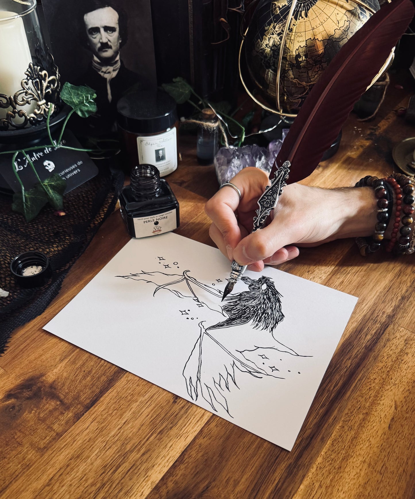 Dessin à la Plume - Chauve souris