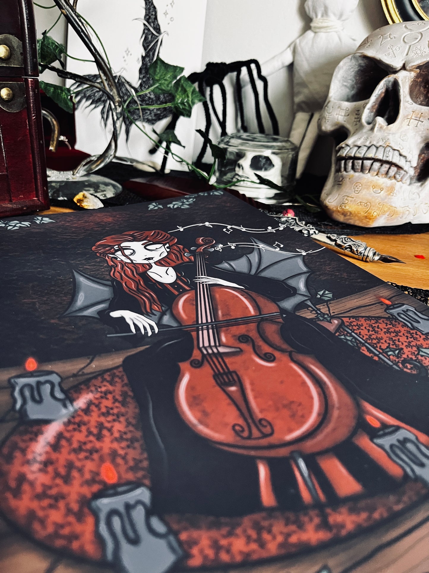 Illustration « Virtuose mélancolie »