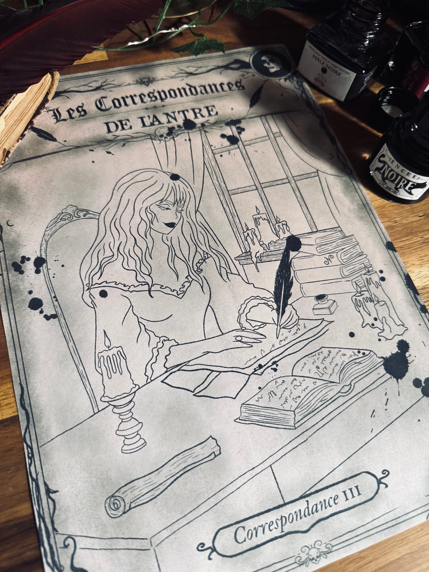 Correspondance III - La Sorcière écrivaine (mensuelle - juillet)