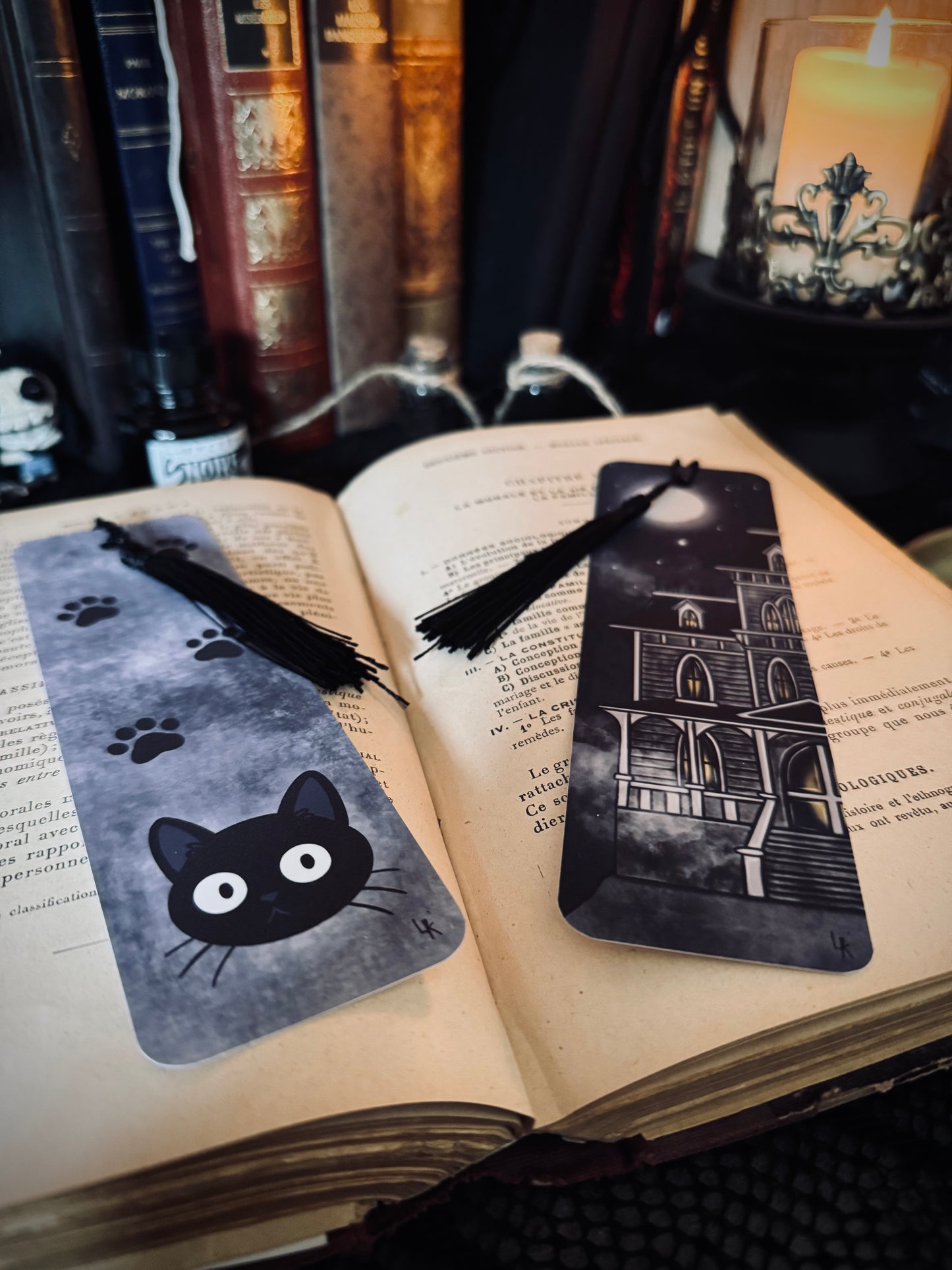 Marque-pages "Le Manoir des Murmures"