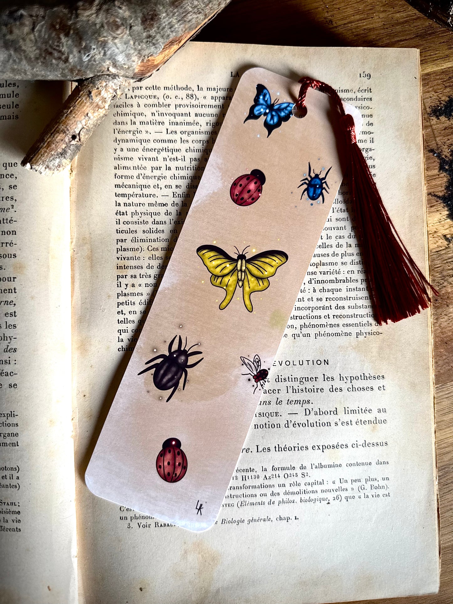 Marque-page "Sorcière des insectes"
