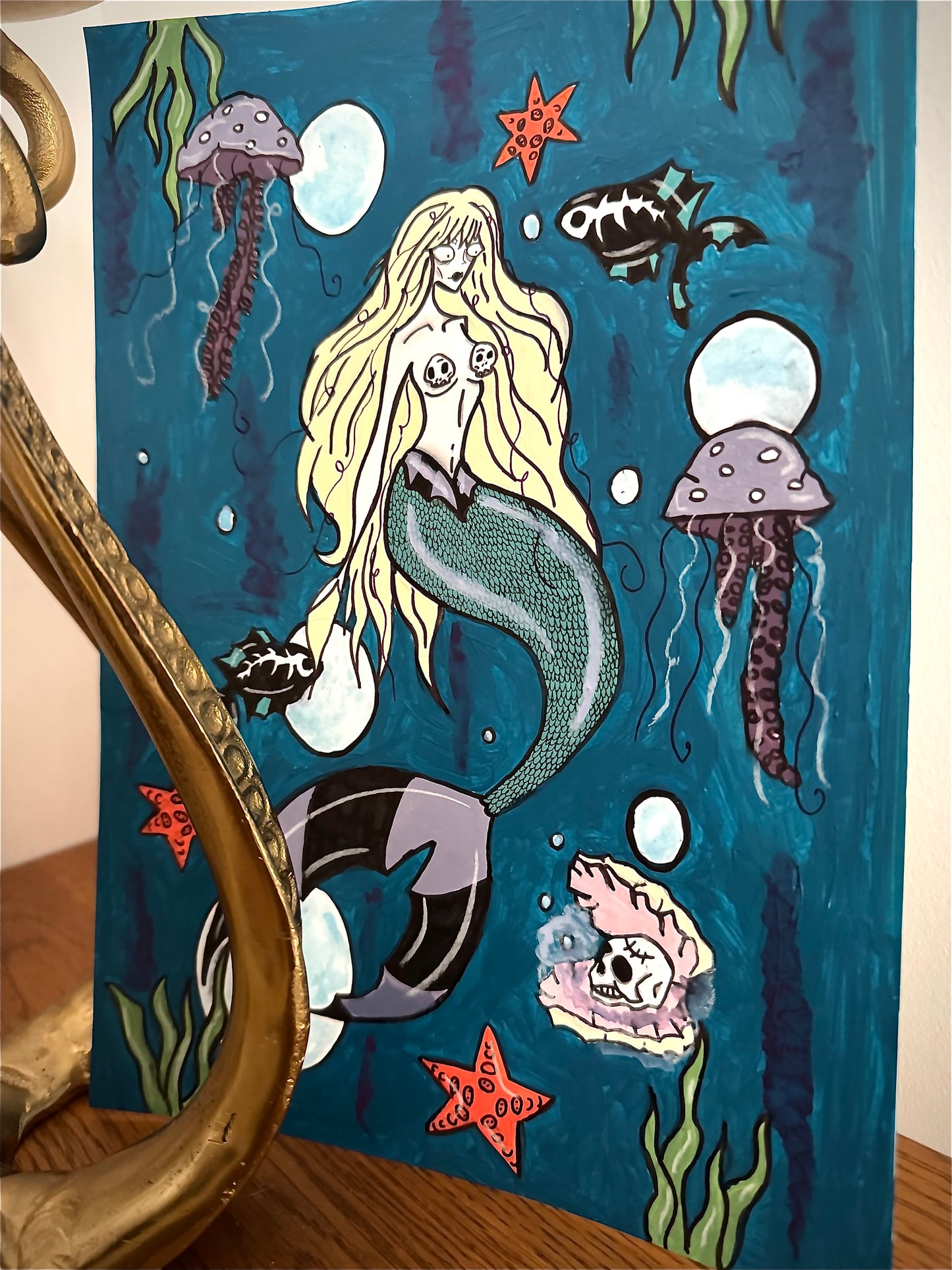 Peinture « Nérée »