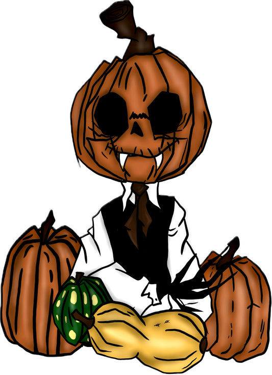 Mr Pumpkin Sticker