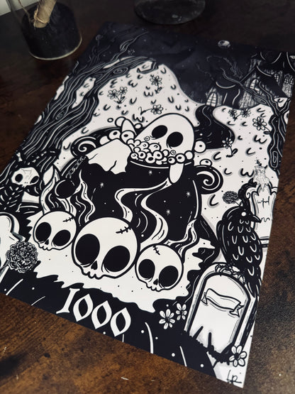 Illustration des « 1000 habitants »