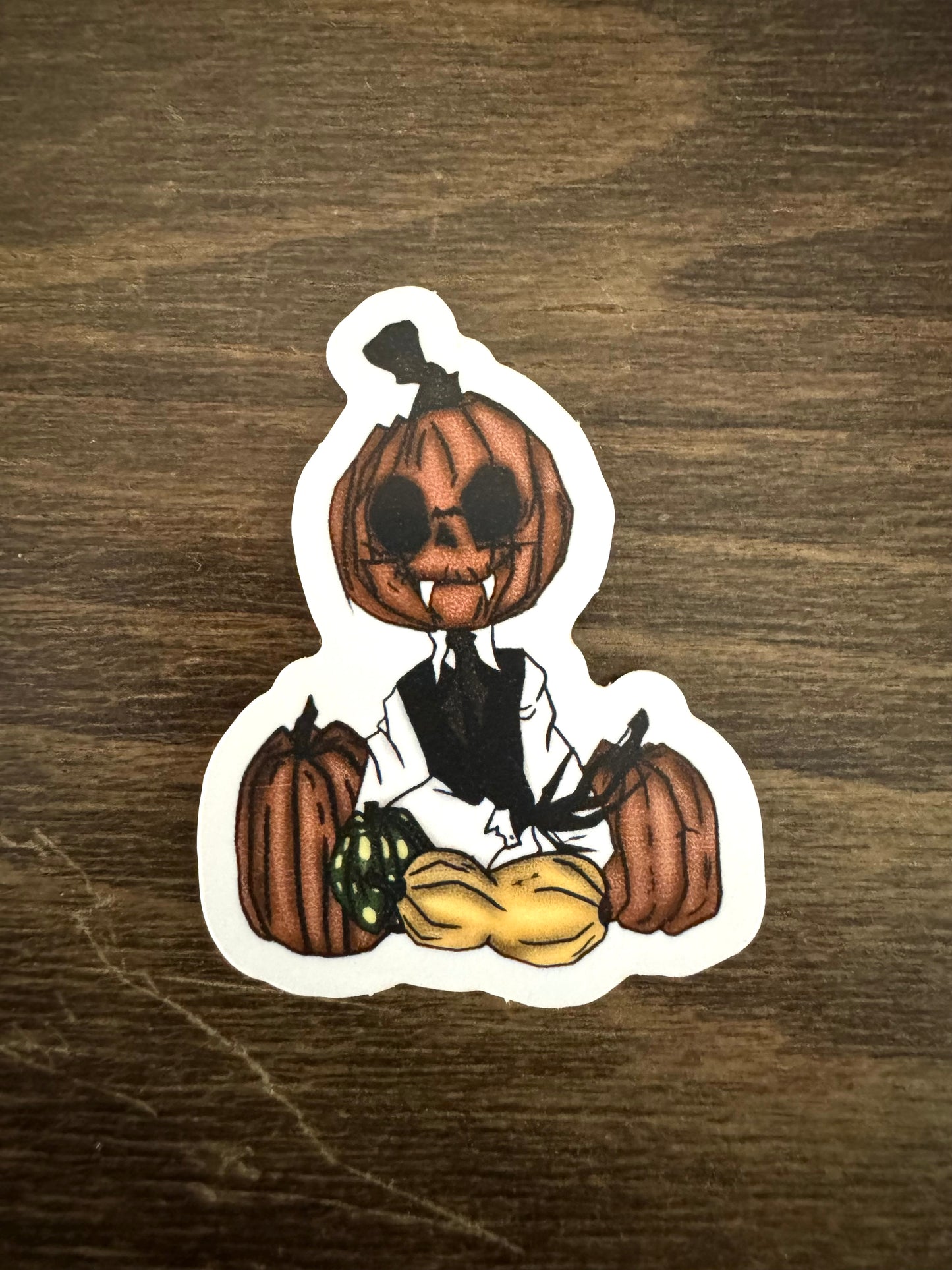 Mr Pumpkin Sticker