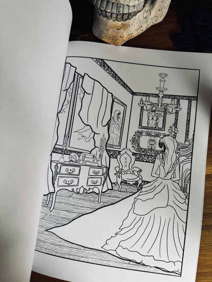 Carnet de coloriages - Les personnages de l’Antre