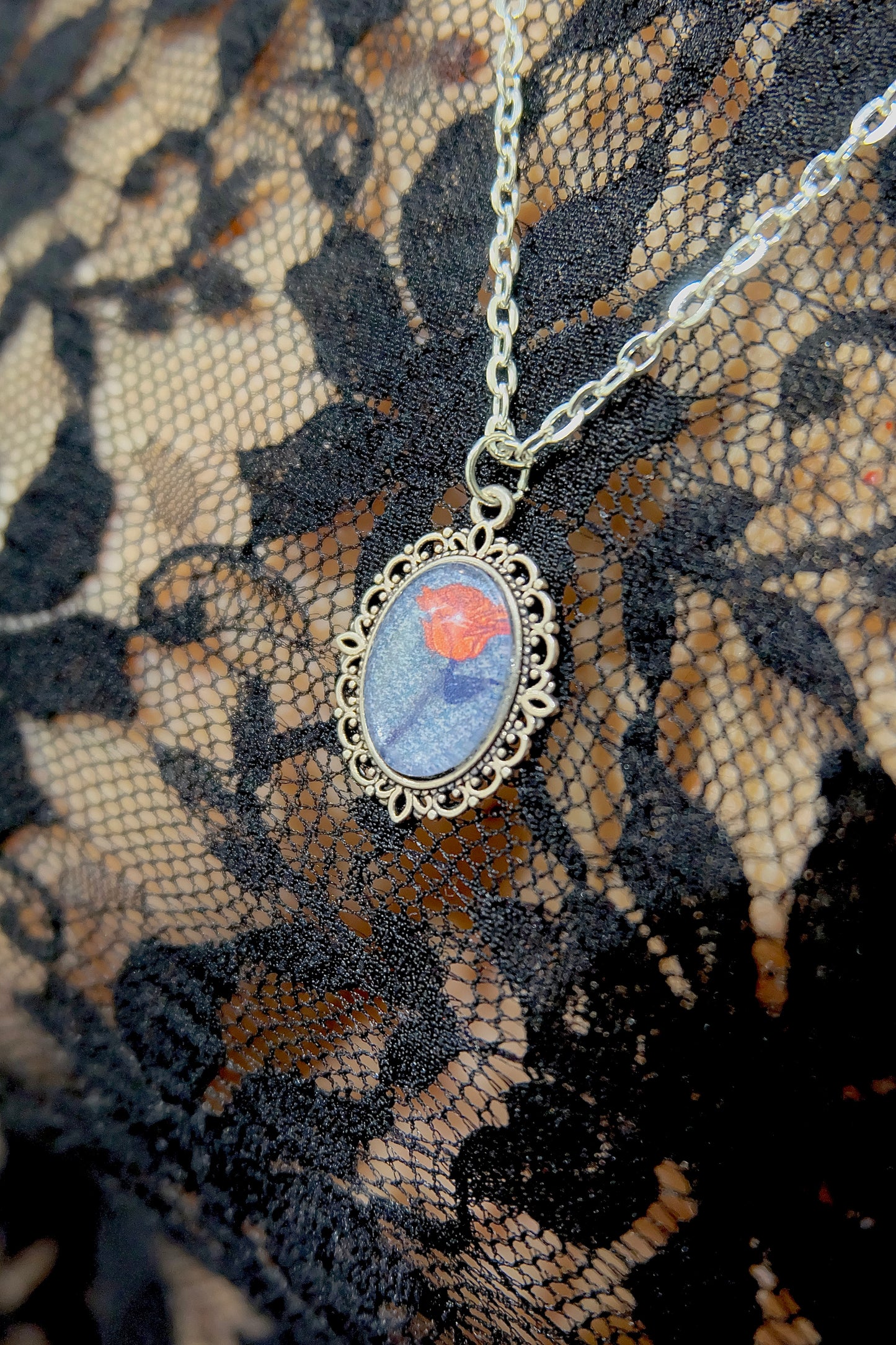 Pendentif « Rose »