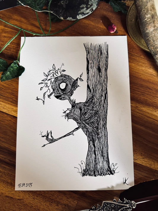 Dessin à la Plume - Arbre