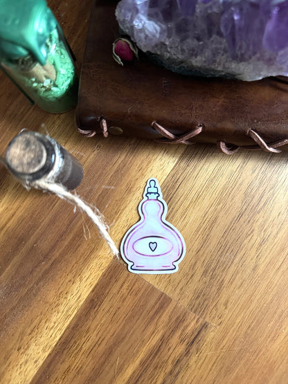 Lot de 6 Stickers « Petite sorcière et son chatpeau »