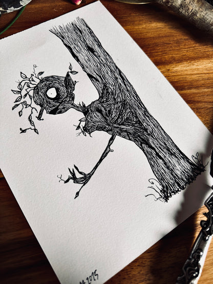 Dessin à la Plume - Arbre