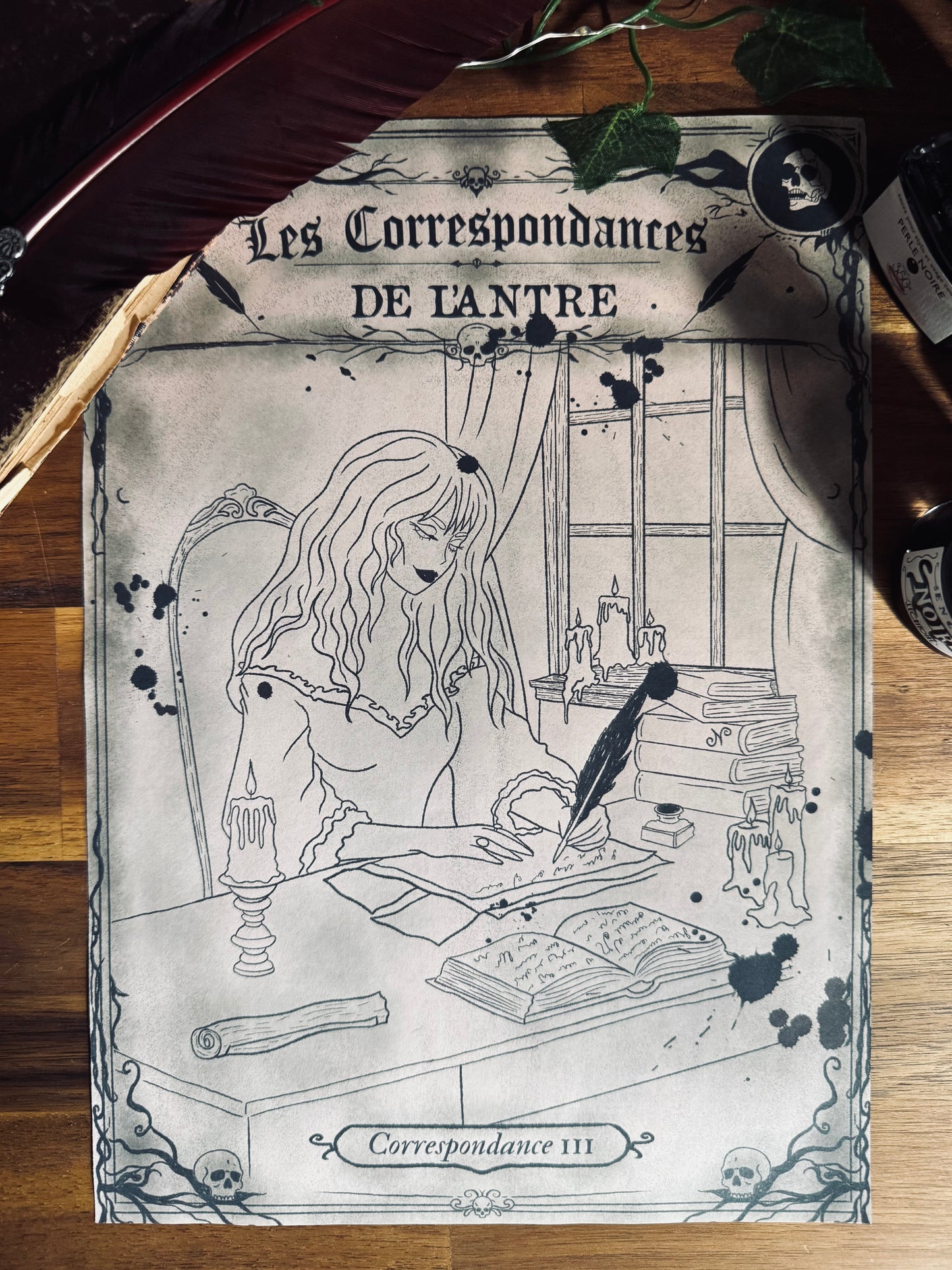 Correspondance III - La Sorcière écrivaine (mensuelle - juillet)