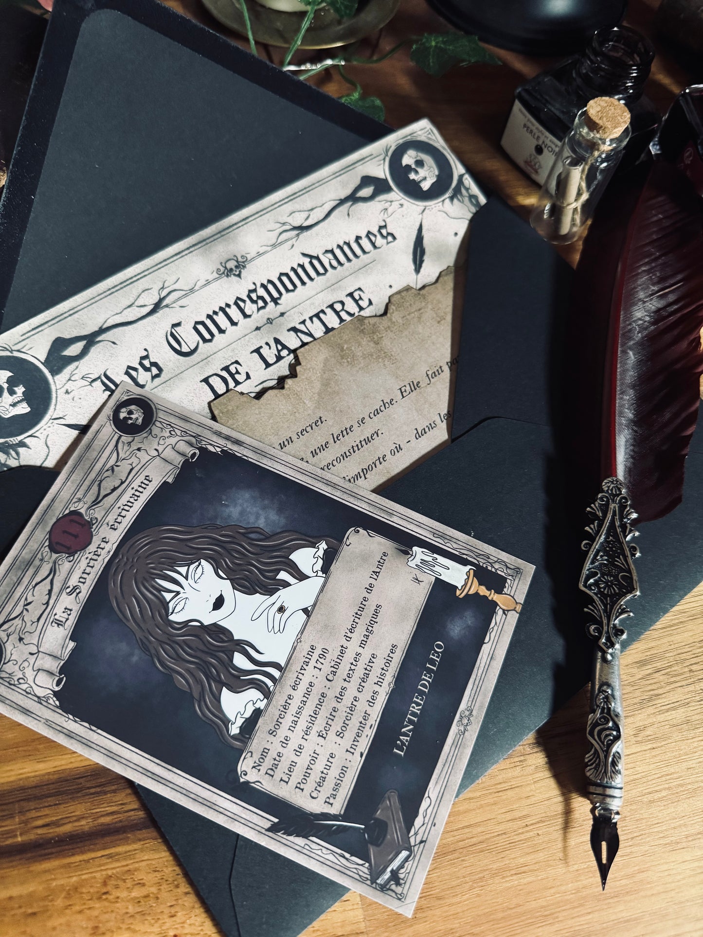 Correspondance III - La Sorcière écrivaine (mensuelle - juillet)