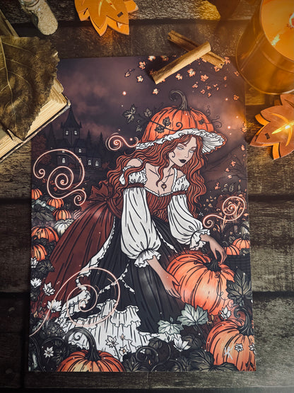 Illustration "La Gardienne des lanternes"