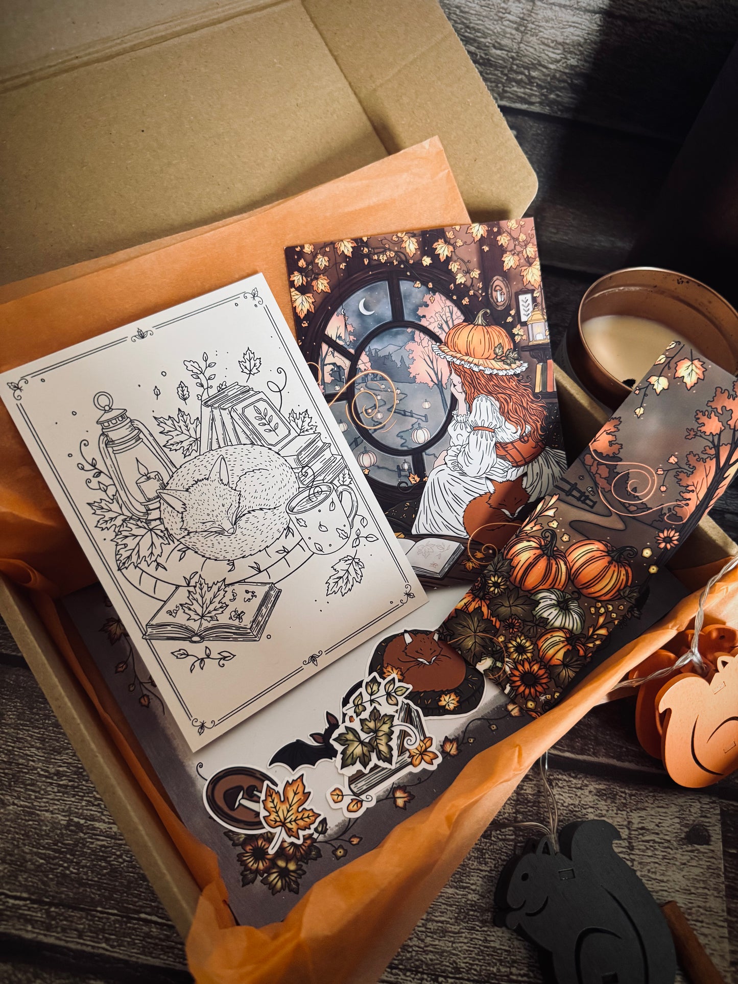 Coffret "La Veillée des citrouilles"