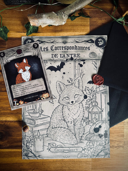 Correspondance V - Noisette (mensuelle - octobre)