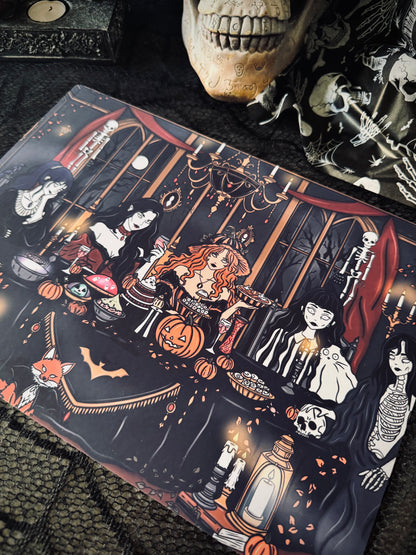 Illustration "Le Banquet d'Halloween"