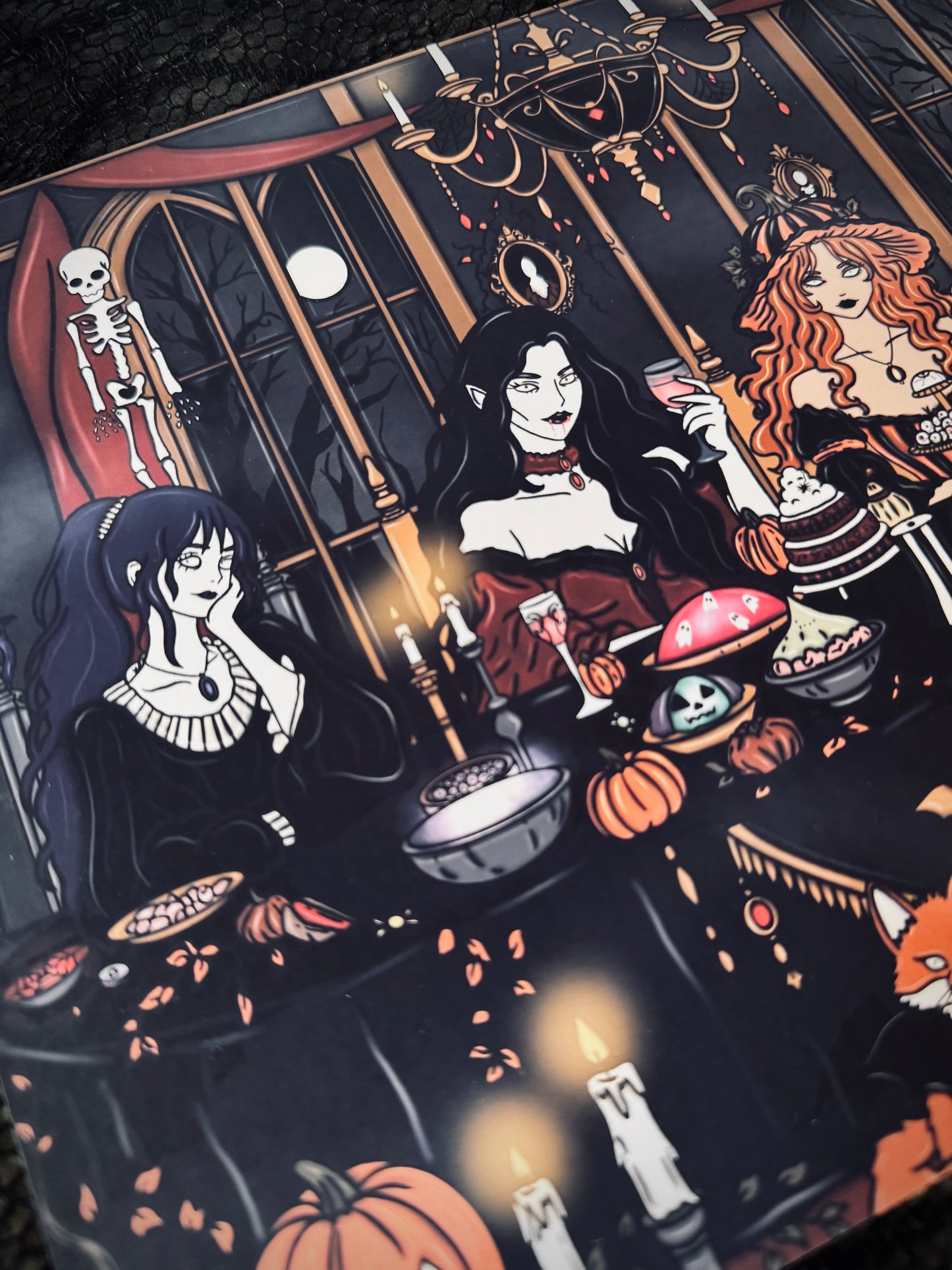 Illustration "Le Banquet d'Halloween"