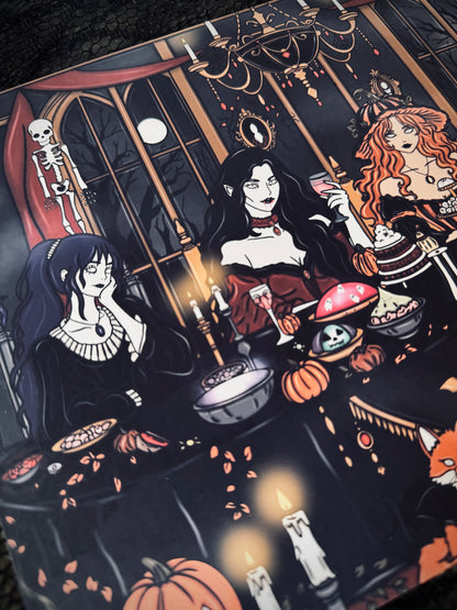 Illustration "Le Banquet d'Halloween"