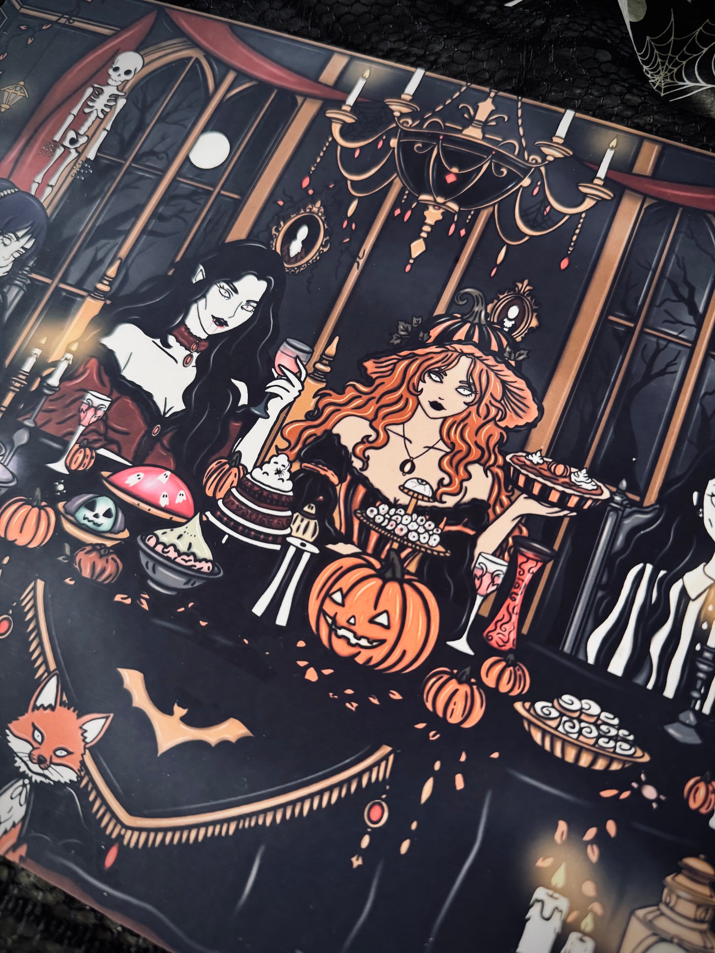 Illustration "Le Banquet d'Halloween"