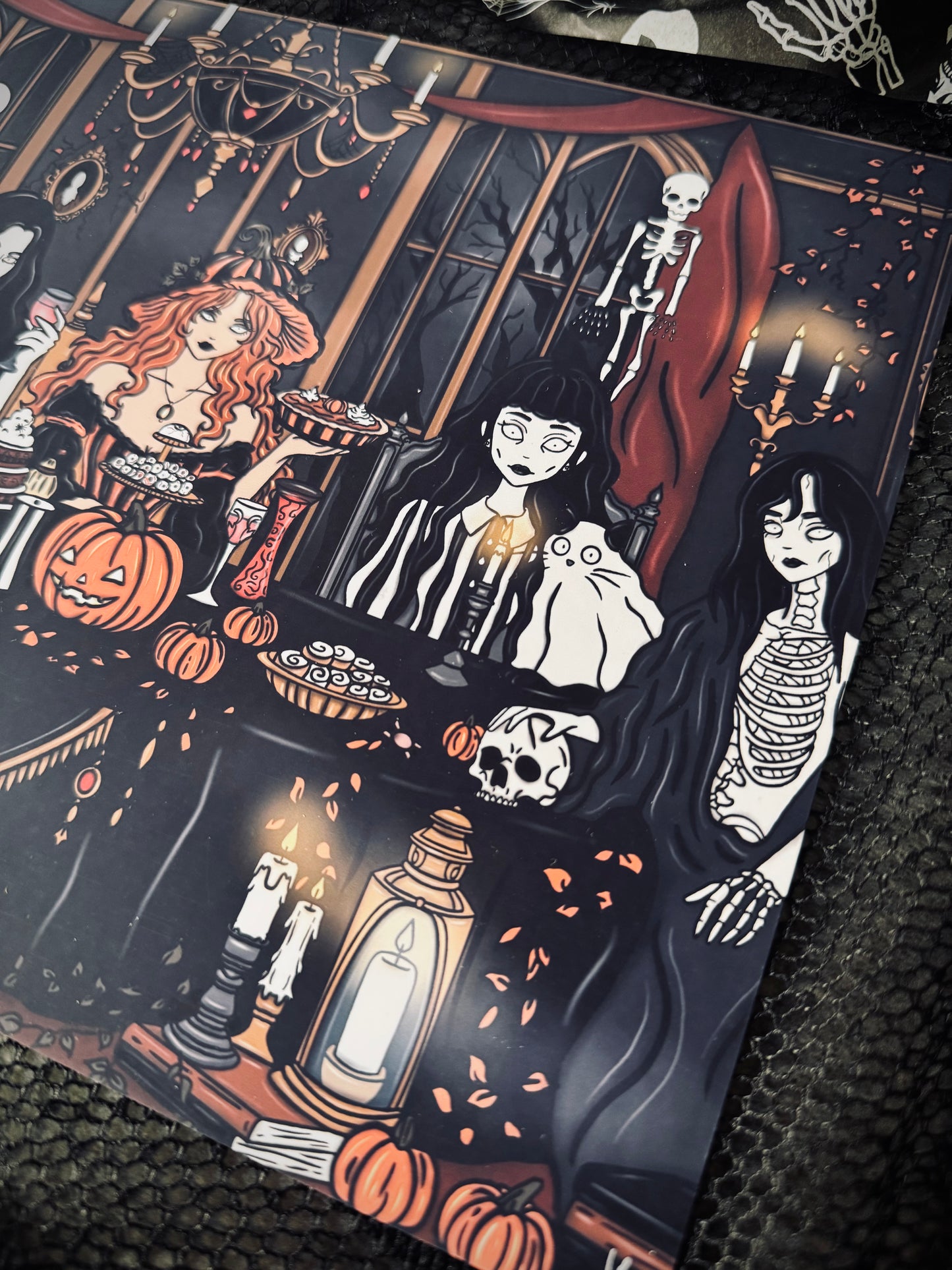 Illustration "Le Banquet d'Halloween"