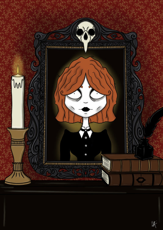 Illustration « Portrait Iselda »