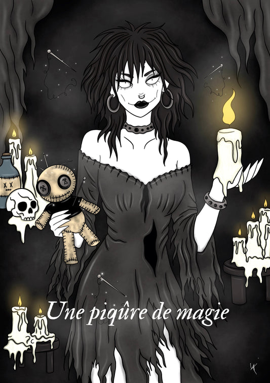 Illustration "Sorcière vaudou"