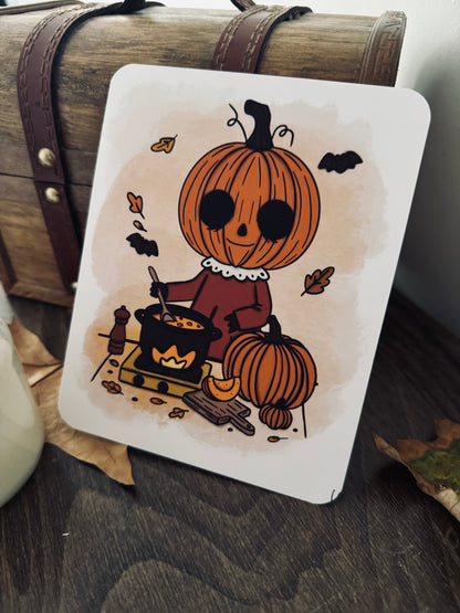 Illustration "Soupe à la citrouille"