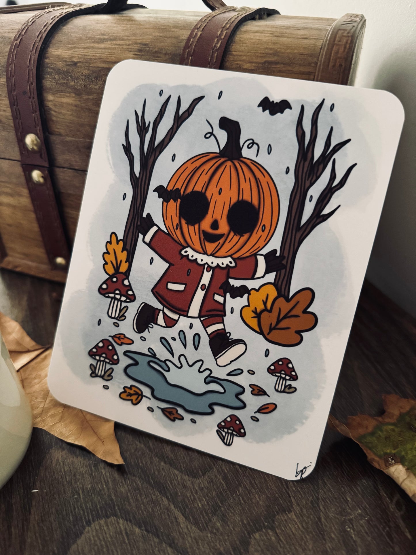 Illustration "Pluie d'automne"