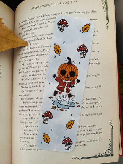 Marque-page "Pluie d'automne"