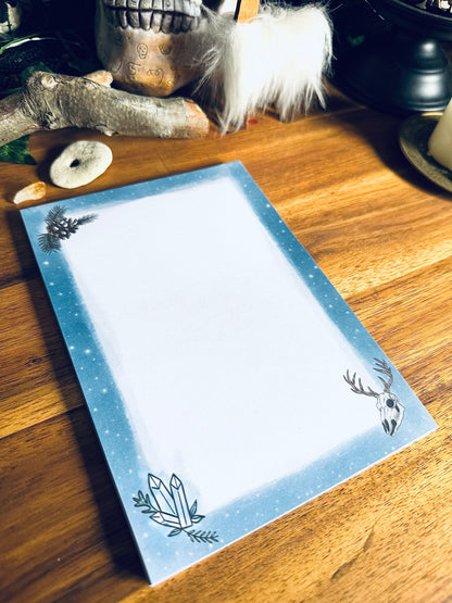 Bloc-notes "Magie d'hiver"