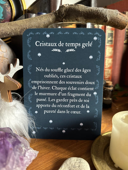 Cartes "Magie d'hiver"
