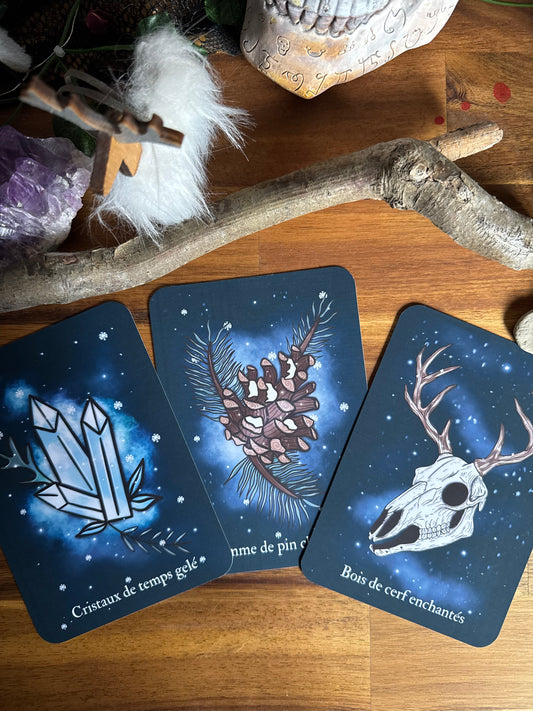 Cartes "Magie d'hiver"