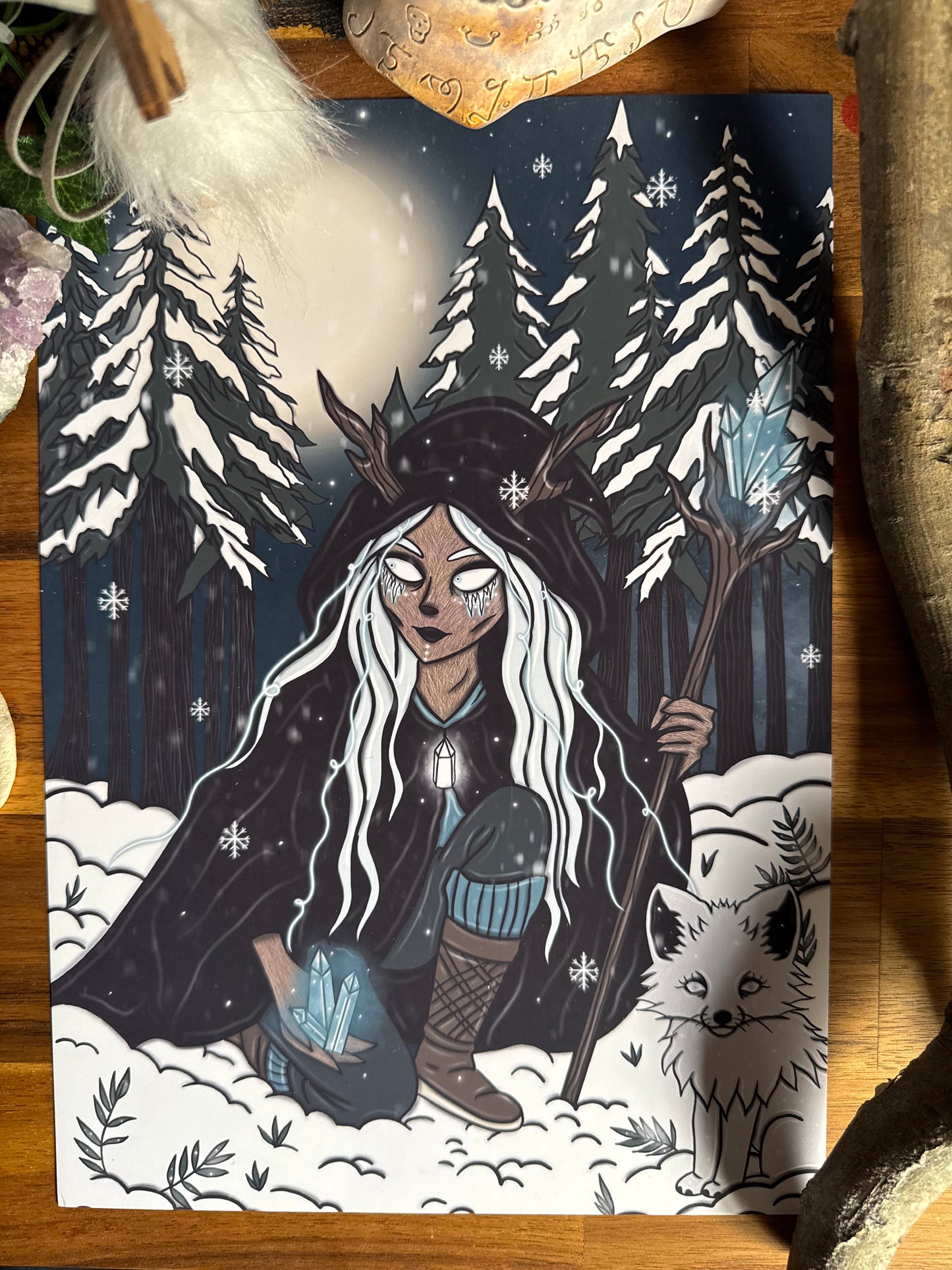 Neve, gardienne de la forêt