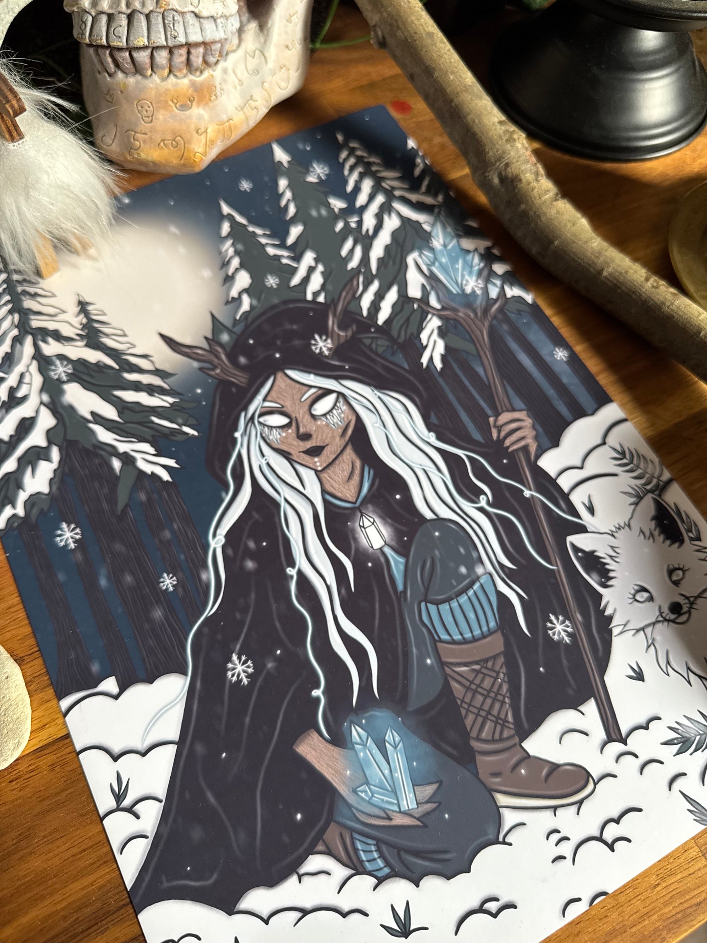 Neve, gardienne de la forêt