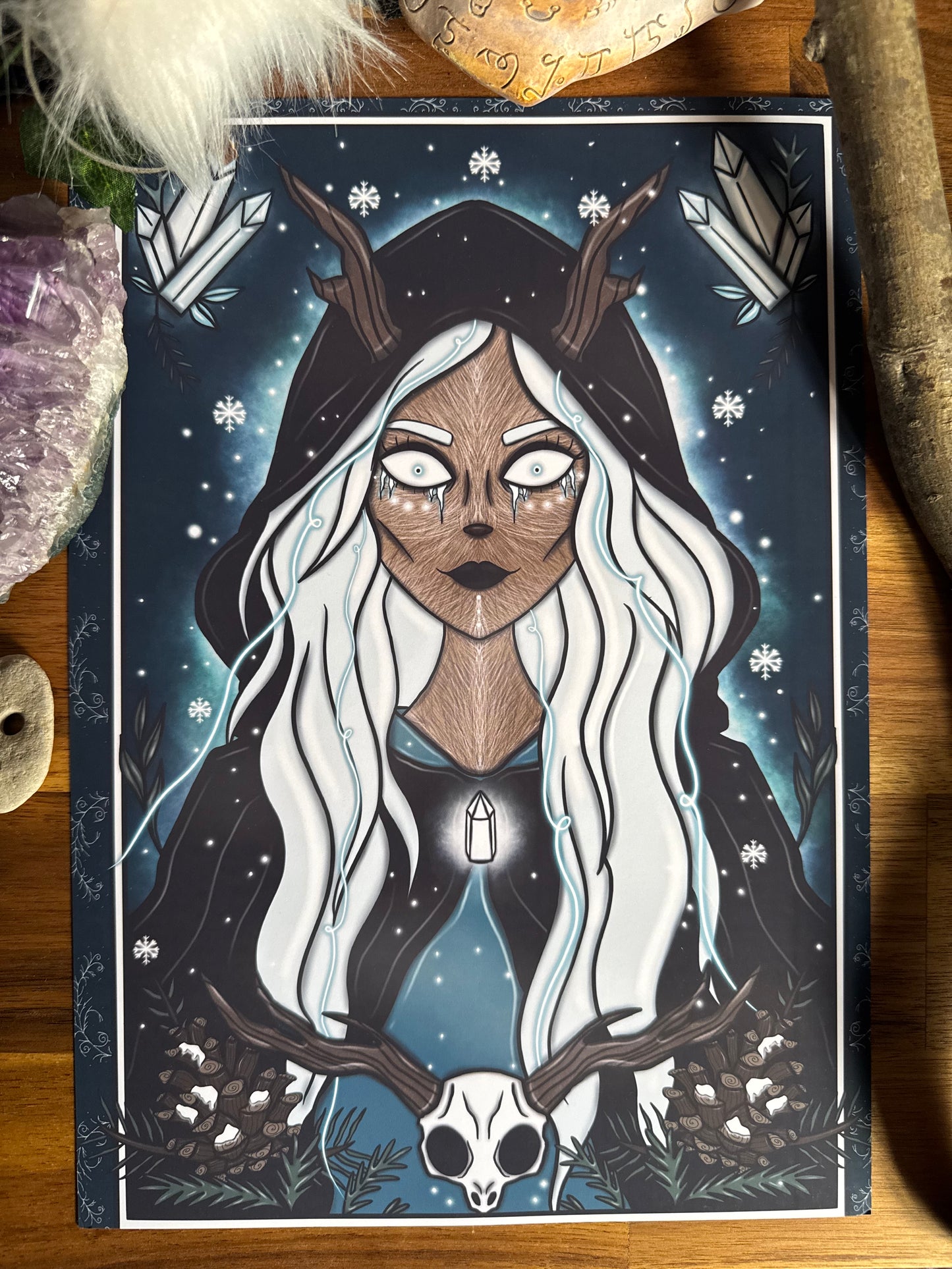 Illustration "Portrait de Neve"