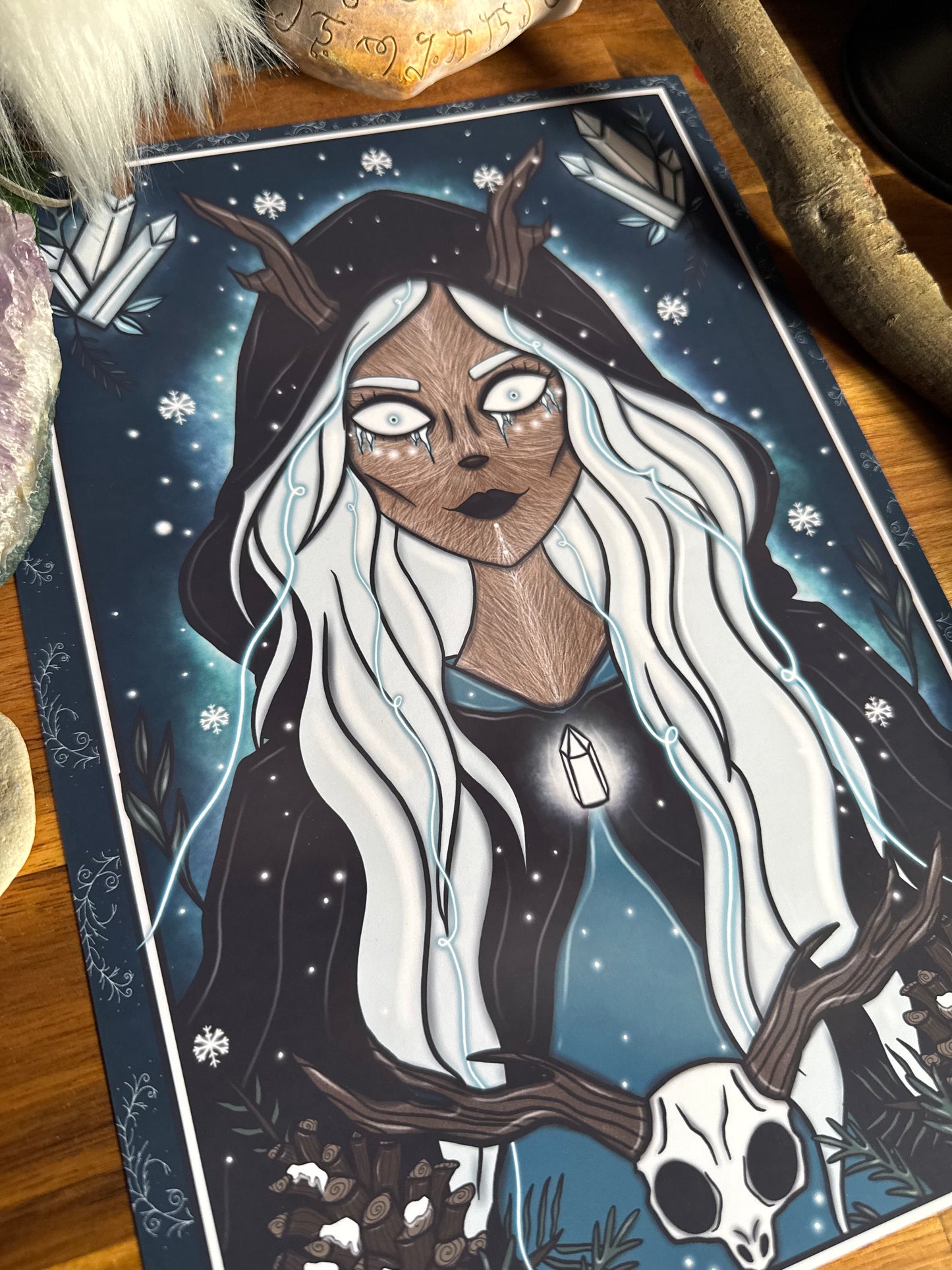 Illustration "Portrait de Neve"