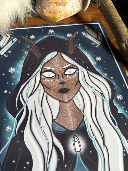 Illustration "Portrait de Neve"